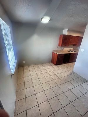 Dining area with tile floor in a 1-bedroom New Orleans East home